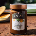 Pate à tartiner chocolat noir & Orange douce (100g) - Maison Gannac