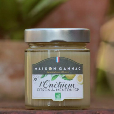 Onctueux de Citron de Menton (200g) - Maison Gannac