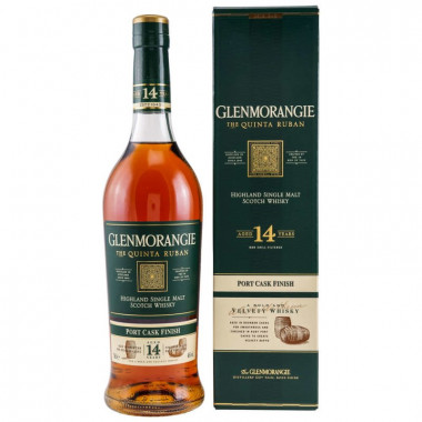 Whisky Glenmorangie Quinta Ruban "Port Cask Finish" (14 ans)