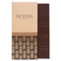 Tablette chocolat noir, amandes et caramel (100g) - Angelina