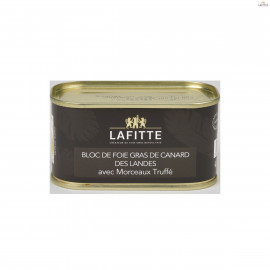 Foie Gras en bloc avec morceaux truffé (130g) - Maison Lafitte