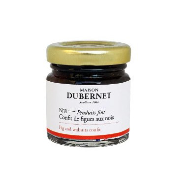 Confit de figues aux noix (40g) - Maison Dubernet